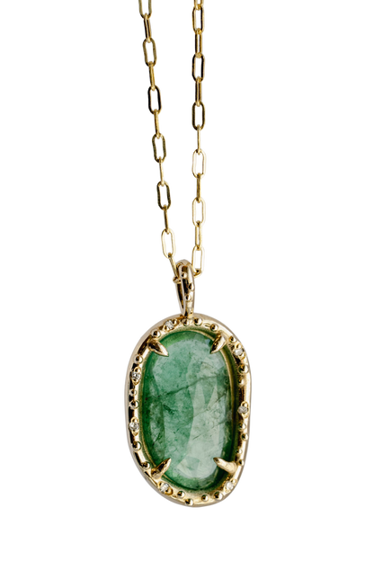 Emerald Pickle Pendant i