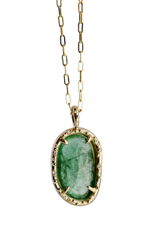 Emerald Pickle Pendant i