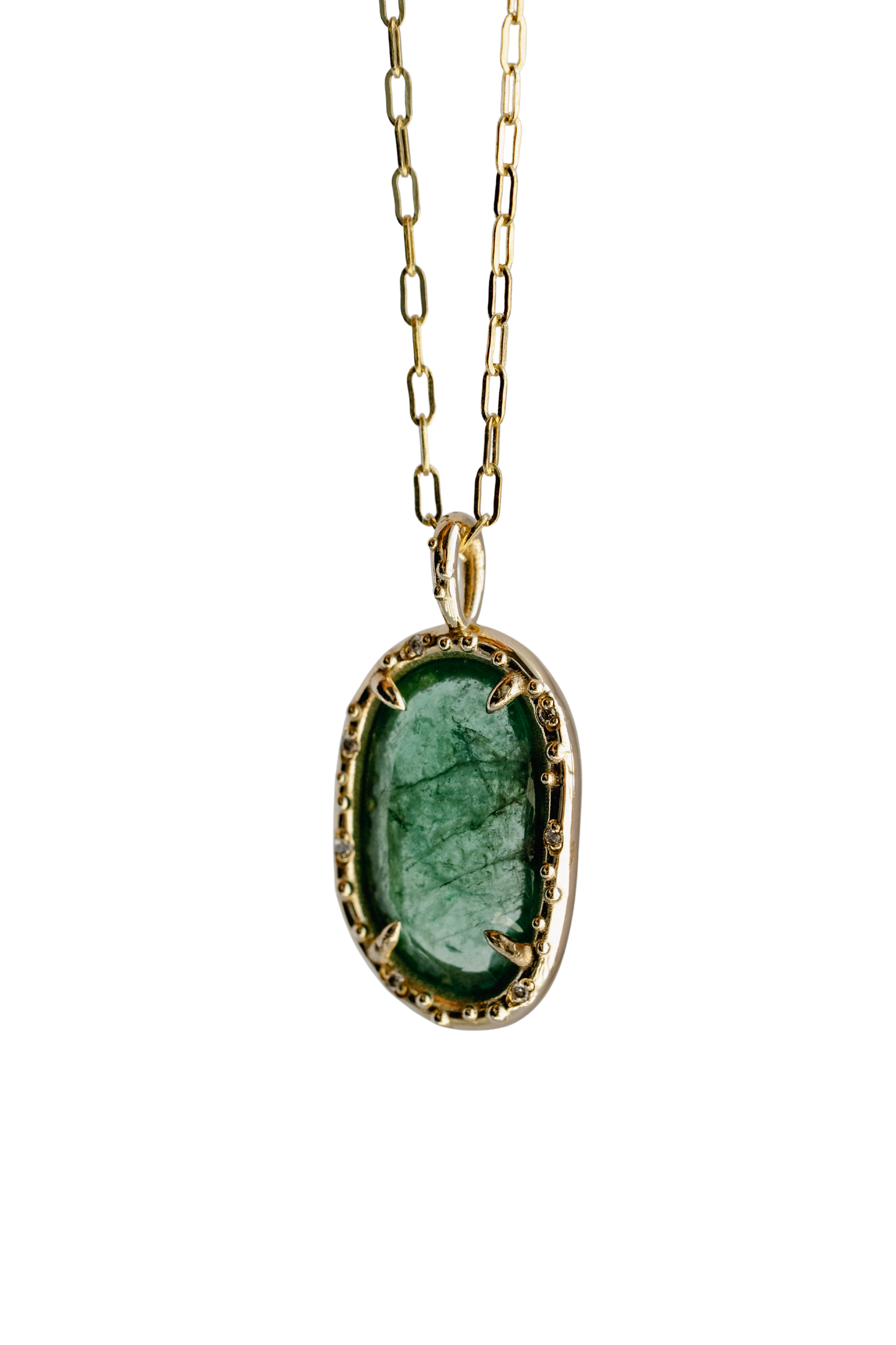 Emerald Pickle Pendant i