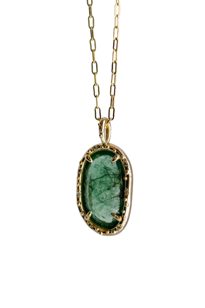 Emerald Pickle Pendant i