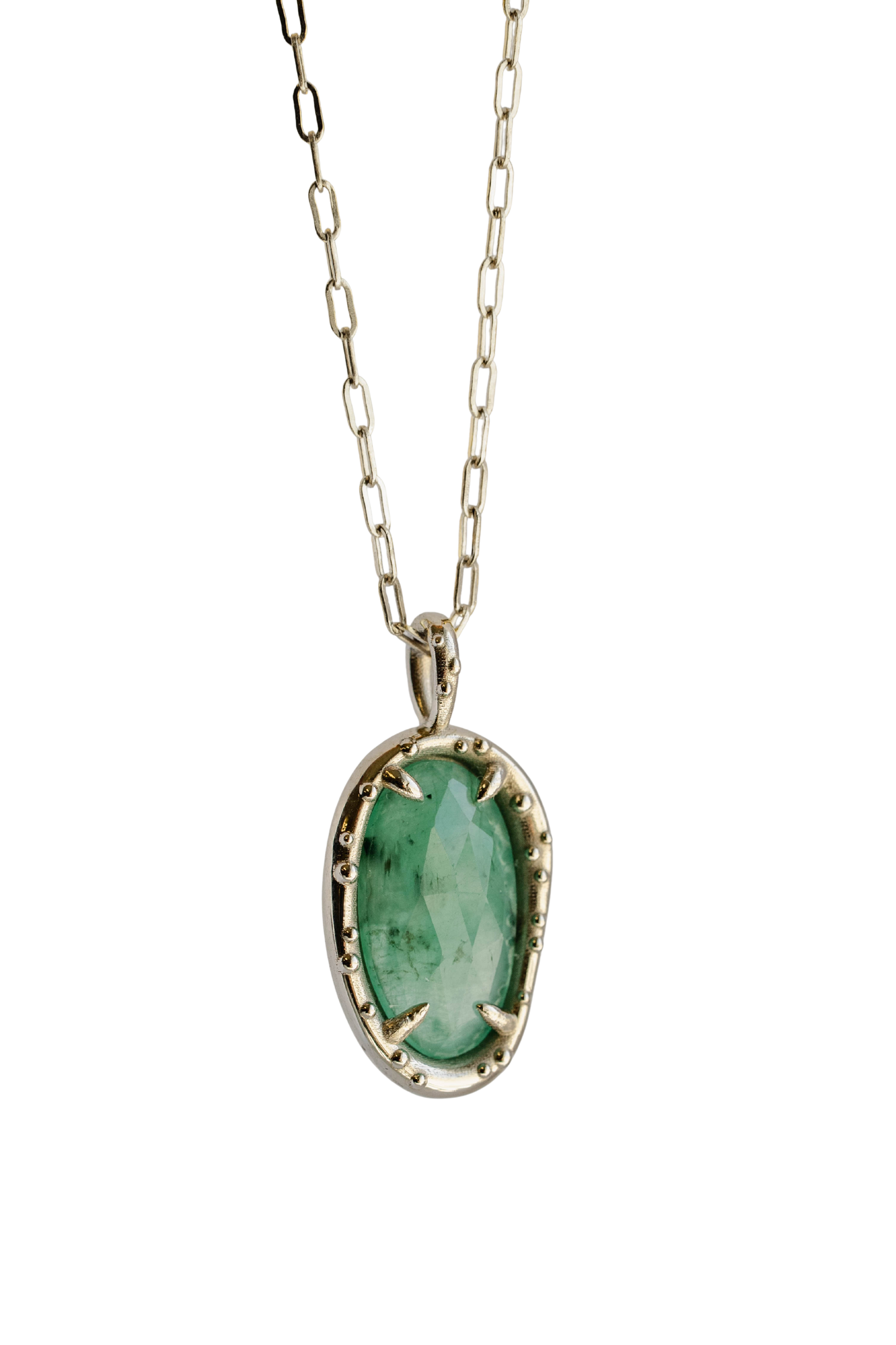 Emerald Pickle Pendant ii