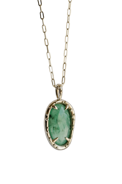 Emerald Pickle Pendant ii