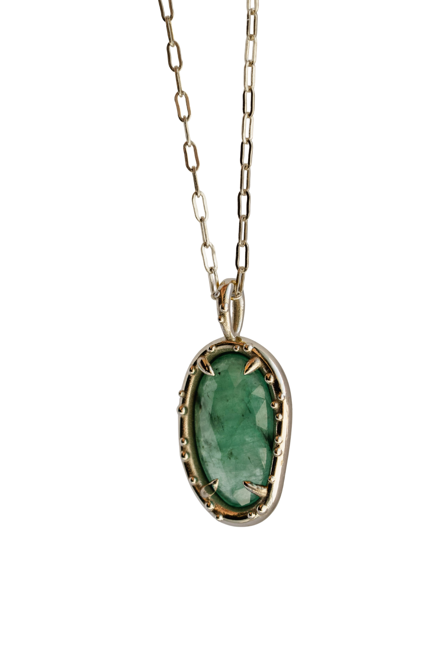 Emerald Pickle Pendant ii