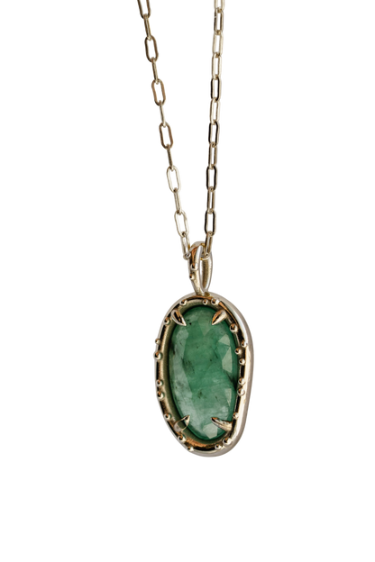 Emerald Pickle Pendant ii