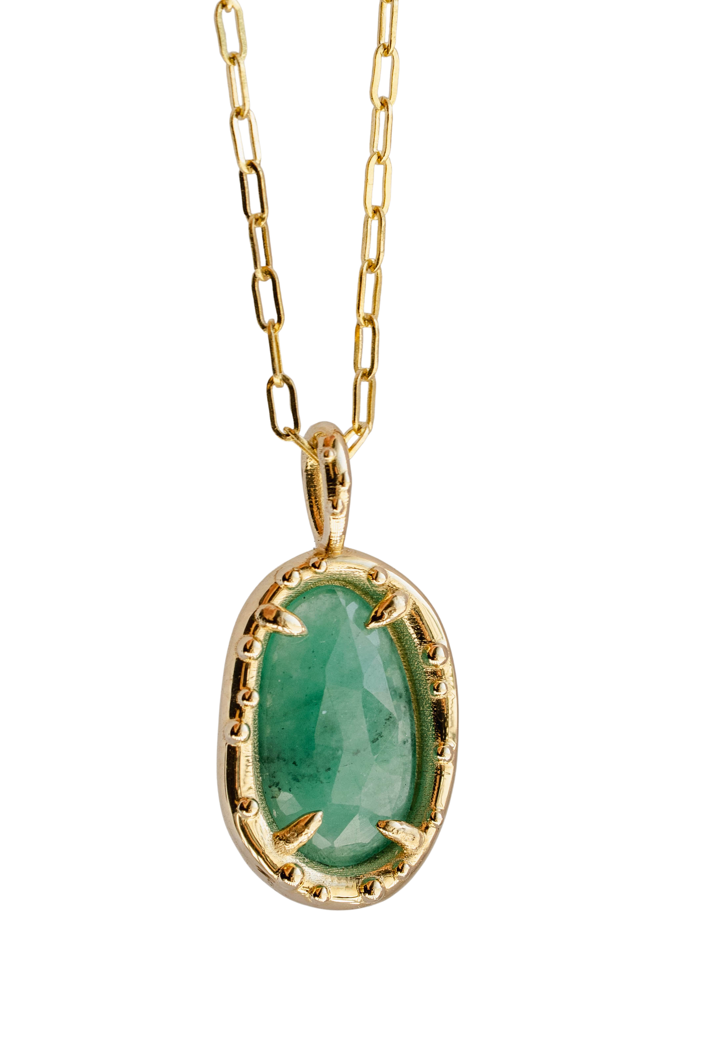 Emerald Pickle Pendant v