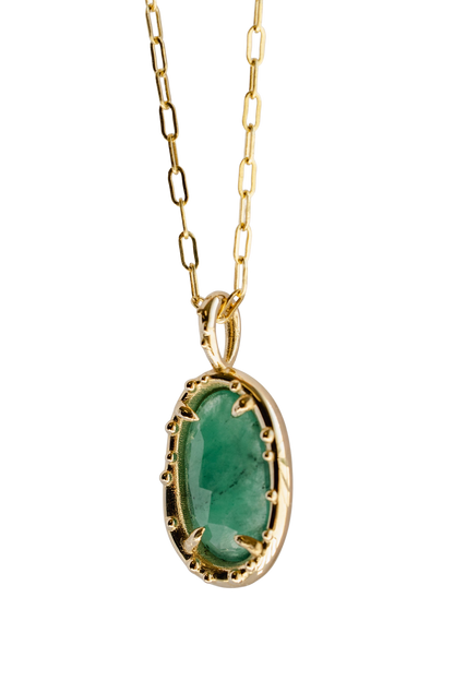 Emerald Pickle Pendant v
