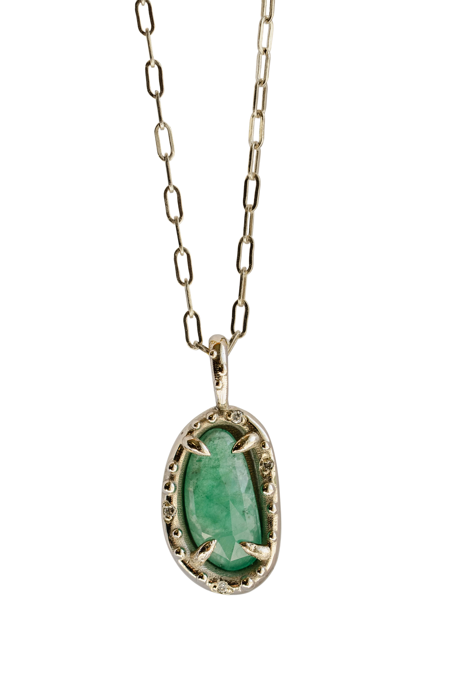 Emerald Pickle Pendant vi