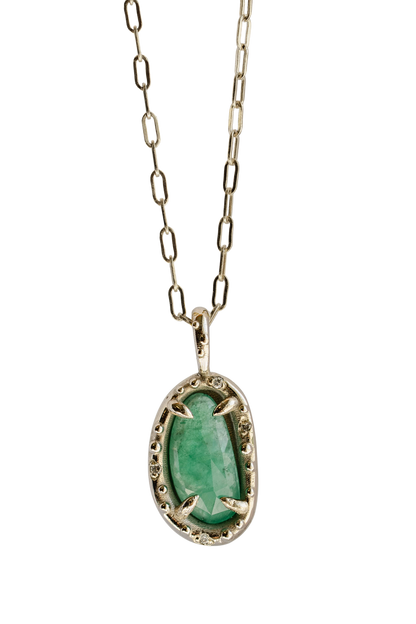 Emerald Pickle Pendant vi