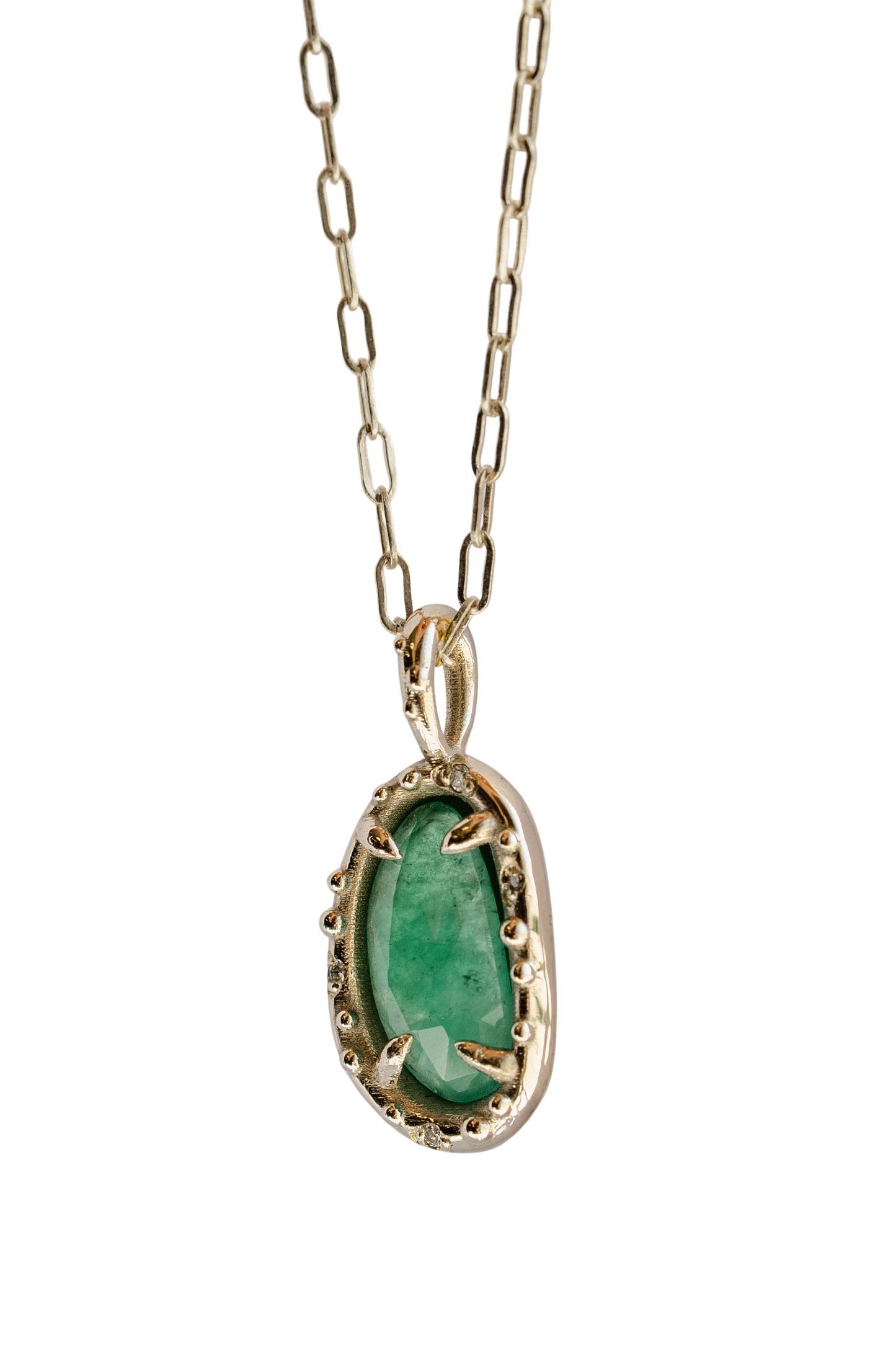 Emerald Pickle Pendant vi