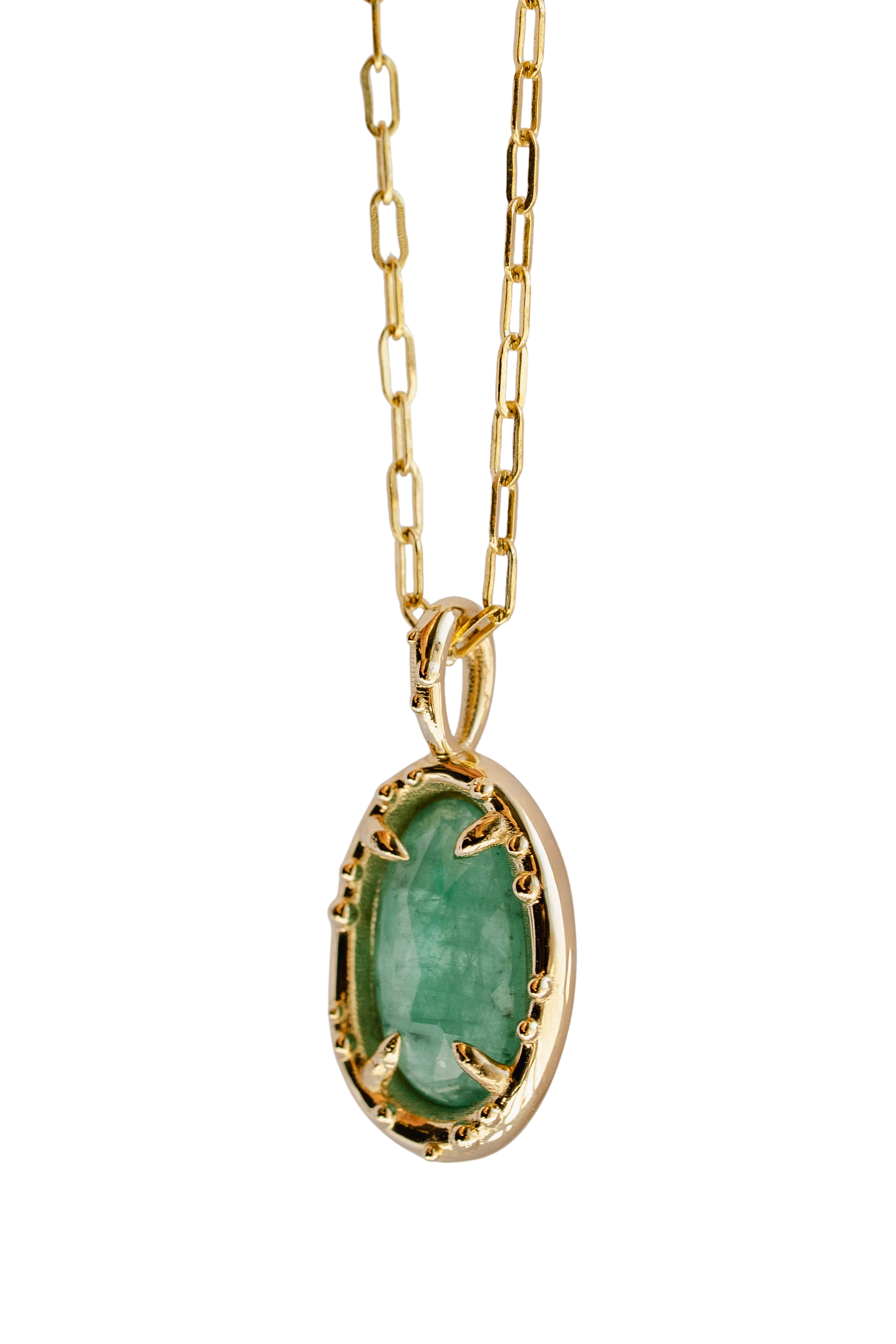 Emerald Pickle Pendant vii