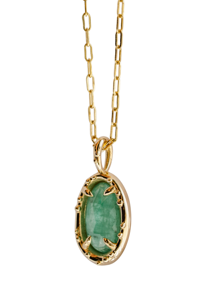 Emerald Pickle Pendant vii