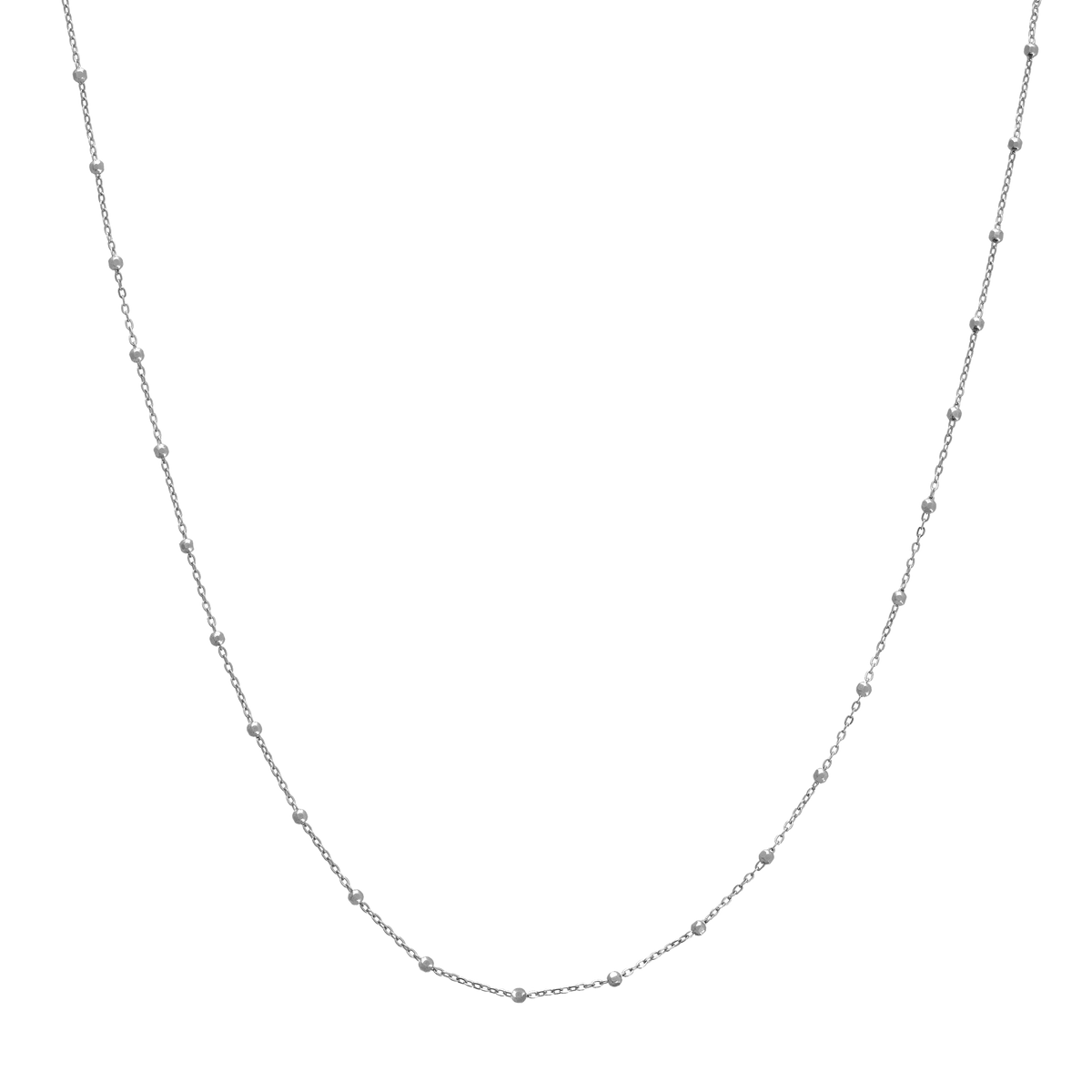 The 1.7mm Faceted Saturn Chain