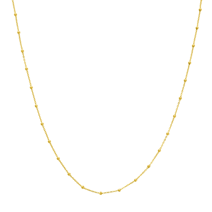 The 1.7mm Faceted Saturn Chain