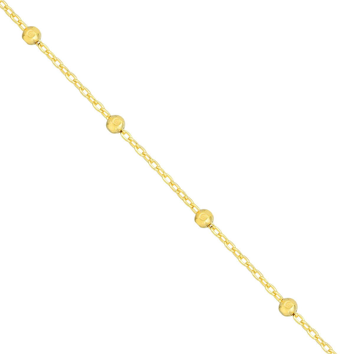 The 1.7mm Faceted Saturn Chain